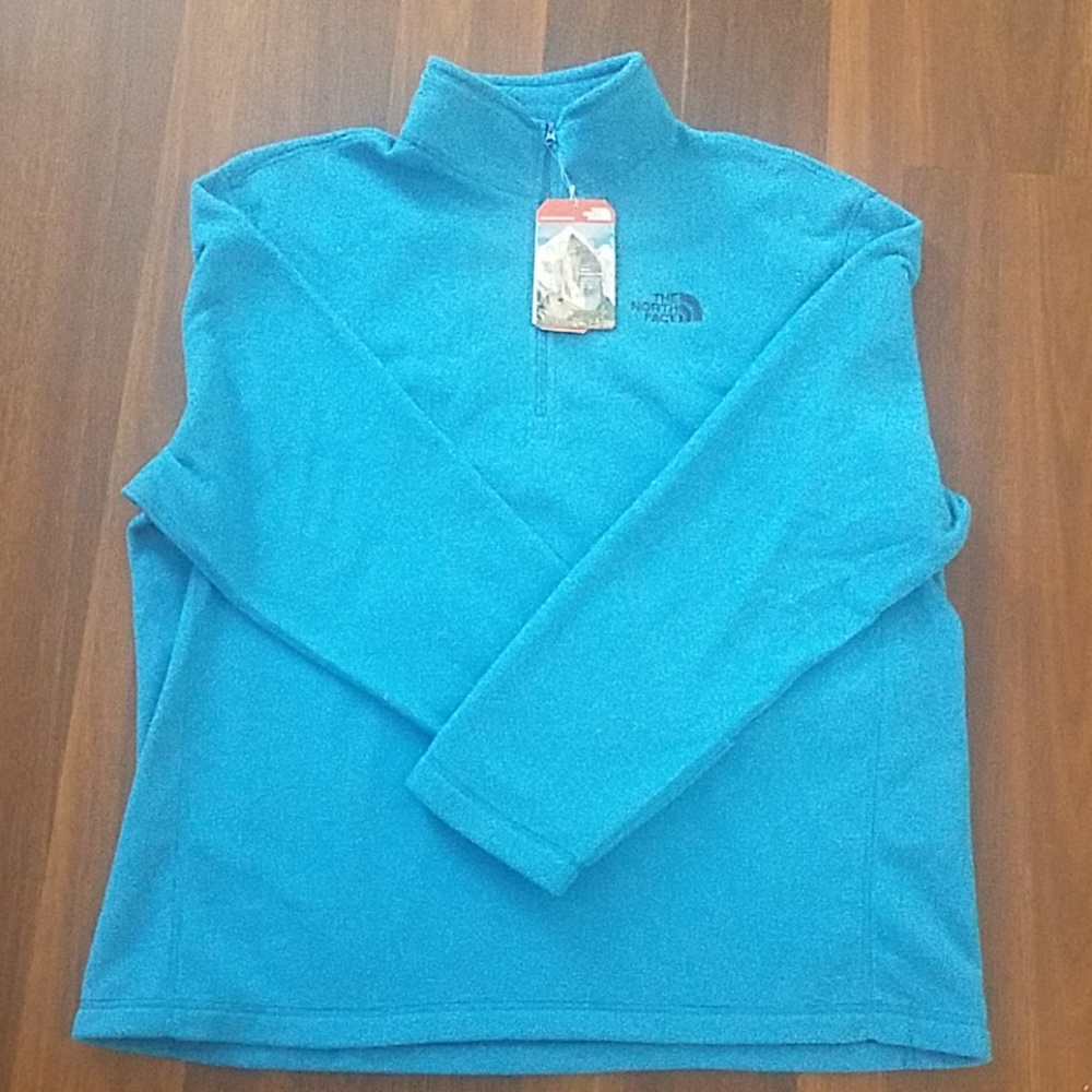 The North Face men's TKA Glacier 1/4 zip Fleece